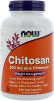 Фото - Сжигатель жира Now Chitosan 500 mg 240 шт