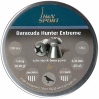 Фото - Пули и патроны Haendler & Natermann Baracuda Hunter Extreme 6.35 mm 1.84 g 150 pcs 