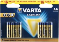 Фото - Аккумулятор / батарейка Varta Longlife Extra  16xAAA