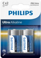 Фото - Аккумулятор / батарейка Philips Ultra Alkaline 2xD 