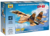 Фото - Сборная модель Zvezda Supermaneuverable Fighter SU-37 (1:72) 