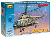 Фото - Сборная модель Zvezda Assault Helicopter MI-8MT HIP-H (1:72) 