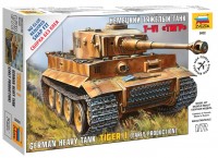 Фото - Сборная модель Zvezda Tiger I (1:72) 