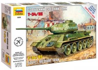 Фото - Сборная модель Zvezda Soviet Medium Tank T-34/85 (1:72) 