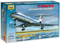 Фото - Сборная модель Zvezda Civil Airliner TU-134A/B-3 (1:144) 