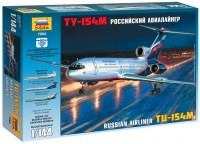 Фото - Сборная модель Zvezda Airliner TU-154M (1:144) 