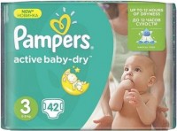 Фото - Подгузники Pampers Active Baby-Dry 3 / 42 pcs 