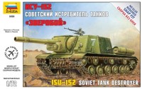 Фото - Сборная модель Zvezda Soviet Tank Destroyer ISU-152 (1:72) 
