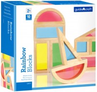 Фото - Конструктор Guidecraft Rainbow Blocks 10 Piece Set G3015 