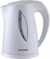 Электрочайник SONNEN KT-1758 2200 Вт 1.7 л  белый