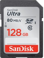 Фото - Карта памяти SanDisk Ultra 80MB/s SD UHS-I Class 10 128 ГБ