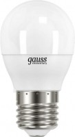 Фото - Лампочка Gauss LED ELEMENTARY G45 8W 2700K E27 53218 