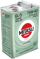 Фото - Трансмиссионное масло Mitasu Gear Oil GL-5 75W-90 4L 4 л
