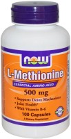 Аминокислоты Now L-Methionine 500 mg 100 cap 