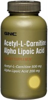 Фото - Сжигатель жира GNC Acetyl-L-Carnitine Alpha Lipoic Acid 60 cap 60 шт