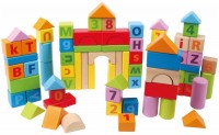 Фото - Конструктор Hape Count and Spell Blocks E8022