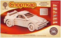 Фото - 3D пазл Wooden Toys Sportcar P065