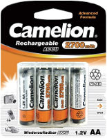 Фото - Аккумулятор / батарейка Camelion  4xAA 2700 mAh