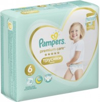Фото - Подгузники Pampers Premium Care Pants 6 / 31 pcs 