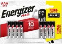 Фото - Аккумулятор / батарейка Energizer Max  8xAAA