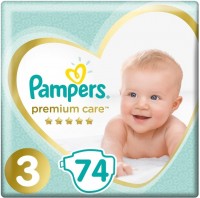 Фото - Подгузники Pampers Premium Care 3 / 74 pcs 