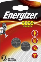 Аккумулятор / батарейка Energizer  2xCR2025