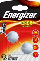 Фото - Аккумулятор / батарейка Energizer 2xCR2430 