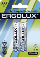 Фото - Аккумулятор / батарейка Ergolux 2xAAA 1100 mAh 