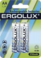 Фото - Аккумулятор / батарейка Ergolux 2xAA 2700 mAh 