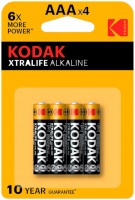 Фото - Аккумулятор / батарейка Kodak Xtralife  4xAAA
