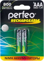 Фото - Аккумулятор / батарейка Perfeo 2xAAA 800 mAh 