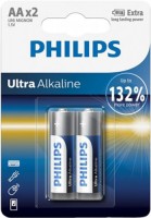 Фото - Аккумулятор / батарейка Philips Ultra Alkaline  2xAA