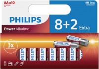 Фото - Аккумулятор / батарейка Philips Power Alkaline  10xAA