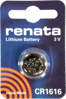Аккумулятор / батарейка Renata 1xCR1616 