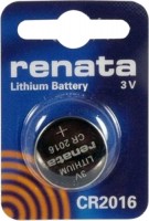 Аккумулятор / батарейка Renata 1xCR2016 