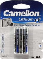 Аккумулятор / батарейка Camelion Lithium 2xAA 