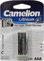 Аккумулятор / батарейка Camelion Lithium  2xAAA