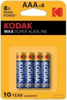 Аккумулятор / батарейка Kodak  4xAAA Max