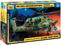 Фото - Сборная модель Zvezda Attack Helicopter MI-28NE Night Havoc (1:72) 