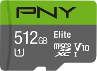Фото - Карта памяти PNY Elite microSDXC CL 10 90MB/s 512 ГБ