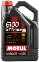 Фото - Моторное масло Motul 6100 Syn-Nergy 5W-30 5 л