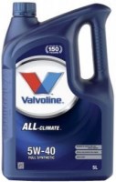 Фото - Моторное масло Valvoline All-Climate 5W-40 5 л