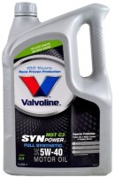 Фото - Моторное масло Valvoline Synpower MST C3 5W-40 5 л