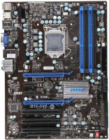 Фото - Материнская плата MSI H55-G43 