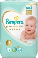 Фото - Подгузники Pampers Premium Care 3 / 18 pcs 