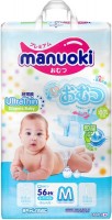 Подгузники Manuoki Diapers M / 56 pcs 