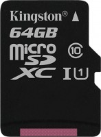 Карта памяти Kingston microSD Canvas Select 64 ГБ