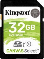 Фото - Карта памяти Kingston SD Canvas Select 32 ГБ