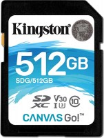 Фото - Карта памяти Kingston SD Canvas Go! 512 ГБ