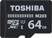 Фото - Карта памяти Toshiba M203 microSD UHS-I U1 64 ГБ